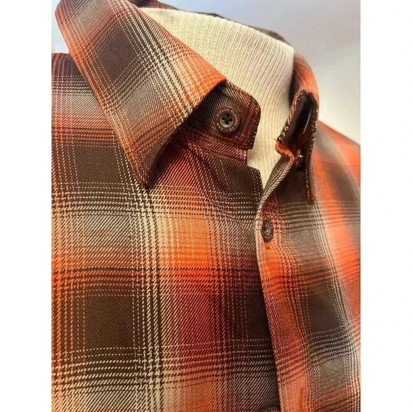 NWT DIXXON & montana knife company colab long sleeve flannel BLOOD brothers  2X - Picture 11 of 11